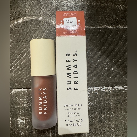 Summer Fridays Other - Summer Fridays Dream Lip Oil - Warm Beige